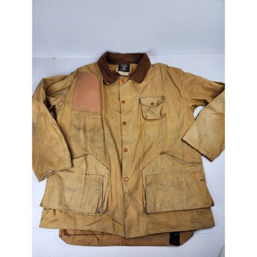 VTG Pacific Rain Wear Rain Coat Mens Size S/M Duck Hunting Fishing